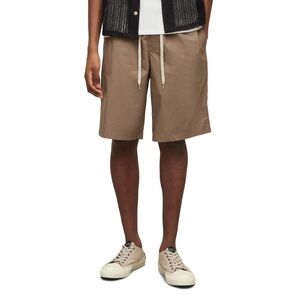AllSaints Canta Shorts Waist 38 Earthy Brown Khaki All Saints Cotton Pockets New